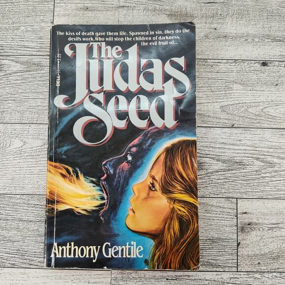 THE JUDAS SEED Anthony Gentile 1982 First Printing Dell Paperback Horror Scary - Picture 11 of 12